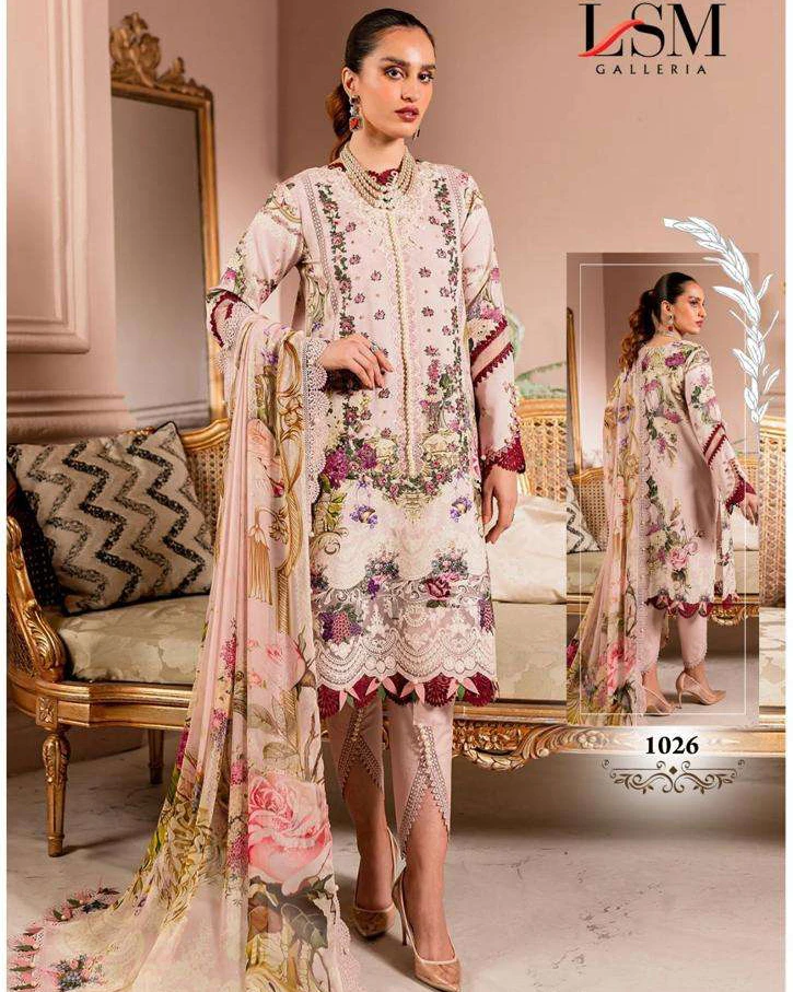 Lsm Parian Dream Vol 3 Heavy Cotton Wholesale Pakistani Salwar Suit Catalog